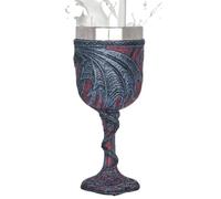 Genérico Mittelalterlicher Drachenweinkelch,Mittelalterlicher Doppeldrachenweinkelch | Double Dragon Heart Love Dragon Cup Gothic Weinglas | Valentinstag- Für Cocktail, Bier, Kaffee, Vatertag,