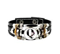 Genérico Mm 2 Abuelita Rodonita Joyería inglesa para hombres y mujeres tiempo versátil tejido perlado artesanía regalo abuela rodonita joyería, 8x12x4cm, Metal, No es una piedra preciosa