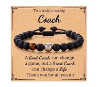 Genérico Mm 4 Natural Clásico Pulsera Frases Joyería Pulsera Deportiva Pulsera Deportiva Regalo de Baloncesto Regalo de Apertura Varios Mensajes Pulsera Colores Joyería, talla única, other, No