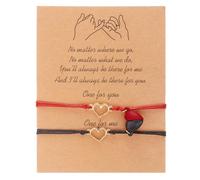 Genérico Mm Luna Anillos Love Heart Charm Pulsera Holiday Accessories Jewelry Everyday Wear Pulsera Pulsera Mamá Mujeres Pulsera Para Anillos, talla única, Zinc alloy, No es una piedra preciosa