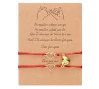 Genérico Mm Luna Anillos Love Heart Charm Pulsera Holiday Accessories Jewelry Everyday Wear Pulsera Pulsera Mamá Mujeres Pulsera Para Anillos, talla única, Zinc alloy, No es una piedra preciosa