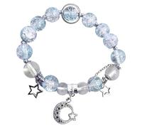 Genérico Mm Natural Hombre 4 Inoxidable Joyería Stylish Adjustable Dainty Strand Pulseras Maman Pulseras Pulsera Anillos, talla única, Plástico, No es una piedra preciosa