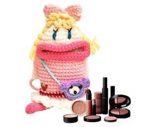 Genérico Mobile Device - Wallet for Electronics | Big Lip Silly Sack & Animation Pack, Handmade Yarn Carrier for Dating, Travel, Birthday and Holiday Party Favors