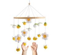 Genérico Mobile For Bassinet - Orbiting Mobile, Pediatric Hanging Gallery, Juvenile Sensory Spinner | Cot Attachment Sleep Sculpture For Playpen Daycare Car Seat Bassinets Bedside Nanny House Guest