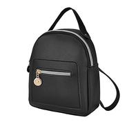 Genérico Mobile Hombros Mujeres Messenger Bag Purse Fashion Pequeña Mochila De Teléfono De (Black One Size)