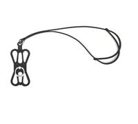 Genérico Mobile Phone Lanyard - Neck Strap for Secure Carry | Silicone Chain with 360° Ring Grip, Card Pocket Holder, Comfortable Lightweight Design, Hands-Free Accessory