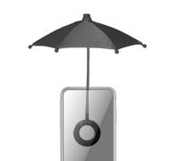 Genérico Mobile Phone Umbrella, Portable Anti Glare Sun Shade Clip
