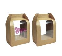 Generico Mocasines para pasteles - 2 piezas 18 agujeros Display de embalaje portátil | Sweets Cake Boxes, Candy Boxes, & Present