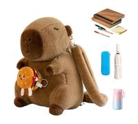 Genérico Mochila Afelpada | Mochila Escolar Con Capacidad Grande | de Peluche | Para Niños Y Niñas Cumpleaños Viaje Excursión Camping Picnic Deportes