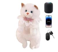 Generico Mochila Animal Para Niños - Suave Mochila Con Forma De Gato Peluche, Escolar Para Niños - Para Estudiantes Elementales Niños Adolescentes Deportes Guardería Playa Y Viajes, Color