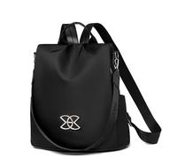 Genérico Mochila Antirrobo - Bolso De Hombro Informal A?tirrobo | Mòchila Dè Cuero D?e PU, Mo?hila Dë Gran Capacidad Para Llevar En El Pecho, ?e Viaje I?formal Con Soporte Pàra Botella D? Agua Po