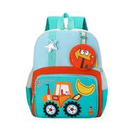 Genérico Mochila Colegio NiñA - Mochila infantil ligera y resistente con estampado de carretilla elevadora mochila para niños y niñas ideal para viajes al libre y uso diario