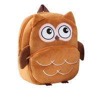 Generico Mochila con forma de búho | Mochila suave de dibujos animados - Escolar Niños, Para Niños Y Niñas Guardería Escuela Infantil Zoológico Picnic Jardín Camping Actividades