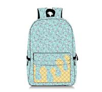 Genérico Mochila de hielo para mujer, mochila para parejas, mochila escolar de gran capacidad para estudiantes de secundaria y universidad, 5 15 (Light Green, One Size)