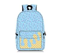 Genérico Mochila de hielo para mujer, mochila para parejas, mochila escolar de gran capacidad para estudiantes de secundaria y universidad, 5 15 (Light Blue, One Size)