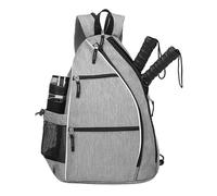 Generico Mochila De Tenis Y Pickleballl - Deportiva Ajustable | Organizador De Capacidad Mejorada con Gancho De Cerca, Almacenamiento De Raqueta De Paga