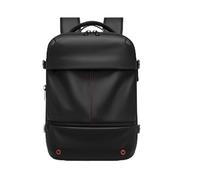 Generico Mochila de viaje de compresión, impermeable, 48 litros, ampliable, equipaje - Uso casual para camping, excursiones y desplazamientos diarios, Negro , Consulte la descripción, Consulte la