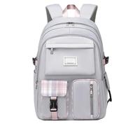 Genérico Mochila escolar: mochilas de viaje de Girls, peso ligero | Se adapta a un cuaderno de 15.6 pulgadas, universitaria para mujeres | Durable y elegante, mochila casual, diseño lindo, perfe