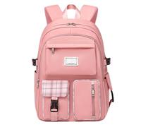 Genérico Mochila escolar: mochilas de viaje de Girls, peso ligero | Se adapta a un cuaderno de 15.6 pulgadas, universitaria para mujeres | Durable y elegante, mochila casual, diseño lindo, perfe