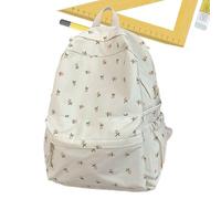 Genérico Mochila Floral - Mochila Grande Escolar Para Niñas De