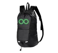 Genérico Mochila Iluminada - Viaje con Patrón Luminoso, para Computadora Portátil, Mochila Impermeable con Puerto USB, Escolar Iluminada con LED | Mochil para teléfonos móviles Computadora Equip
