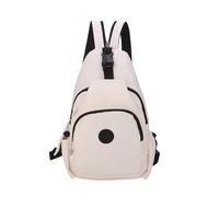 Genérico Mochila impermeable con bufanda para hombre y mujer - Bolso bandolera de pecho ligero | Tote deportivo de senderismo de gran capacidad con múltiples bolsillos | Correa ajustable, mochila voy