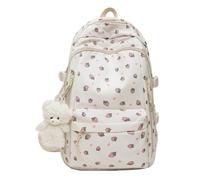 Genérico Mochila Linda Para Niñas | Mochilas Adolescente Lindas Fresa Suministros Escolares | Organización Y Almacenamiento Para Estudios Viajes Trabajo Universidad | Cumpleaños Navidad Mujeres