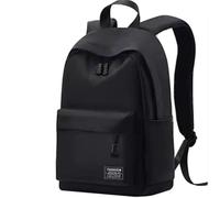 Genérico Mochila Mochila versátil de 15 pulgadas, moderna, lavable, tela Oxford, for ordenador, color negro, gris, azul y rojo, for estudiantes, for mujeres hombres(Black)