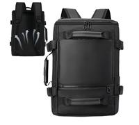 Genérico Mochila Para Computadora Portátil - De Trabajo De Negocios Impermeable, Universitaria De Viaje De Gran Capacidad | Mochila Para Computadora Para Estudiantes De Negocios, Tableta, Auricular