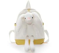 Genérico Mochila para niños en edad preescolar, bonita mochila escolar ligera con diseño de conejo para uso diario. (White, One Size)