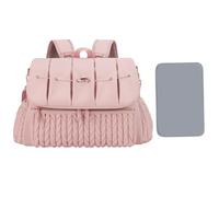 Generico Mochila para pañales, Mochila de pañales para mamá - Bolsas de maternidad impermeables | Bolsas multifuncionales para mamás, bolsas de pañales impermeables con cambiador, Rosa,