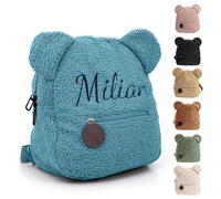 Genérico Mochila Personalizada Niño - Oso, Polyester, 10L, 28x27cm