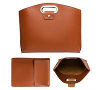 Genérico Mochila Portátil Impermeable - Cartera De En Piel PU - Juego De Bolsos De Trabajo Impermeables | Para Hombres Lugar De Trabajo Viaje Escuela Universidad Profesor Enfermera Viajero