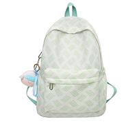 Genérico Mochila Portatil Mujer - La Escuela Comienza La Temporada De Moda para Mujeres Y Niñas Mochila Escolar con Cremallera para Estudiantes Mochila De Viaje De Nailon De Alta Capacidad