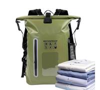Genérico Mochila Seca Impermeable Mochila Gran Capacidad Cierre Enrollable