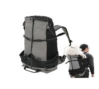 Genérico Mochila Transporte Gato - Fibra Poliéster + EVA, 60cm Transportadora Ajustable Cómoda | Diseño Duradero Ajustado Mochila Mascotas Paseos, Senderismo, Viajes, Visitas Veterinarias