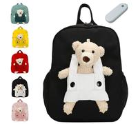 Genérico Mochilas de peluche, mochilas de oso, paños de nylon, 2-6 años, bolsos de niños encantadores, mochilas de niños, mochilas de niños y mochilas de hombro, regalo de una caja de papelería (D)