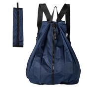 Genérico Mochilas Plegables Ligeras - Tela Oxford 32x42cm | De Senderismo | Impermeable Y Plegable | Mochilas Casual | De Senderismo Portátil Y Plegable Para Hombres Y Mujeres, azul marino