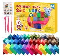 Generico Modeling Clay - 24-Color Dough Toys with Tools | Air Dry Sculpting Toys Modeling Clay,for School Classroom Sculpting Art Projects Pottery Making Sensory Play