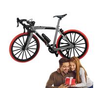 Genérico Modelo Bicicleta Carreras, Ciclo Dedo, Miniatura Vehículo Colectible, Ornamento Oficina Hogar Decoración Durable Accesorio Juguete Escala 1:8 Regalo Fans Ciclismo Bicicleta