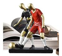 Genérico Modelo de Chicos de fútbol, Figura de acción de Atleta de fútbol | Figura de Jugador de de Resina | Escultura Coleccionable de Atleta de, Adorno de Escritorio para habitación de niño