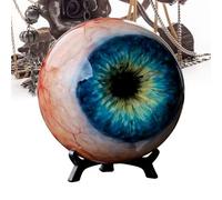 Genérico Modelo de Globo Ocular Espeluznante, Juego de Figuras de Ojos góticos, orbe de Resina Realista con diseño de Detalles de Terror, Escultura Decorativa portátil, de Estilo estético Oscuro,