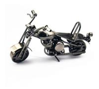 Genérico Modelo de Motocicleta Vintage Escultura Pequeña y Duradera de Hierro para Decoración de Hogar y Tienda Adecuado para Amantes de Motos