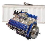 Genérico Modelo De Motor V8,Modelo Exhibición Motores V8 - Juguetes Coleccionables Para Adolescentes Y Adultos Jóvenes