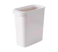 Genérico Modern Kitchen Container Elegant Slim Bathroom Trash Bin With Capacity High Durability Decorative Garbage，Compatible For Easy(Apricot)