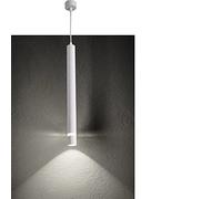 Genérico Modern Led Pendant Lamp Long Tube Light Kitchen Island Dining Room Shop Bar Decoration Cylinder Pipe Pendant Light Kitchen Lamp, luz de Techo