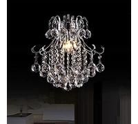 Genérico Modern Silver/Gold Transparent/Chandelier Lustres De Cristal Indoor Lights Crystal Pendants Living Room Lamp,para Loft Restaurante