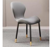Genérico Moderne Esszimmerstühle Mit Ledersitzen und Metallfüßen - Stilvoll und Bequem, Restaurantes Ideales Für, Küchen, Wohnzimmer, Geschäfte und hoteles