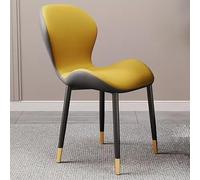 Genérico Moderne Esszimmerstühle Mit Ledersitzen und Metallfüßen - Stilvoll und Bequem, Restaurantes Ideales Für, Küchen, Wohnzimmer, Geschäfte und hoteles