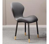 Genérico Moderne Esszimmerstühle Mit Ledersitzen und Metallfüßen - Stilvoll und Bequem, Restaurantes Ideales Für, Küchen, Wohnzimmer, Geschäfte und hoteles